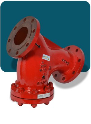 Casted Flanged/Buttweld Y Type Strainer